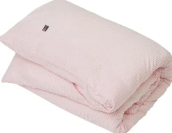 Lexington Pin Point vauvan pussilakana 100x130cm pinkki/valkoinen