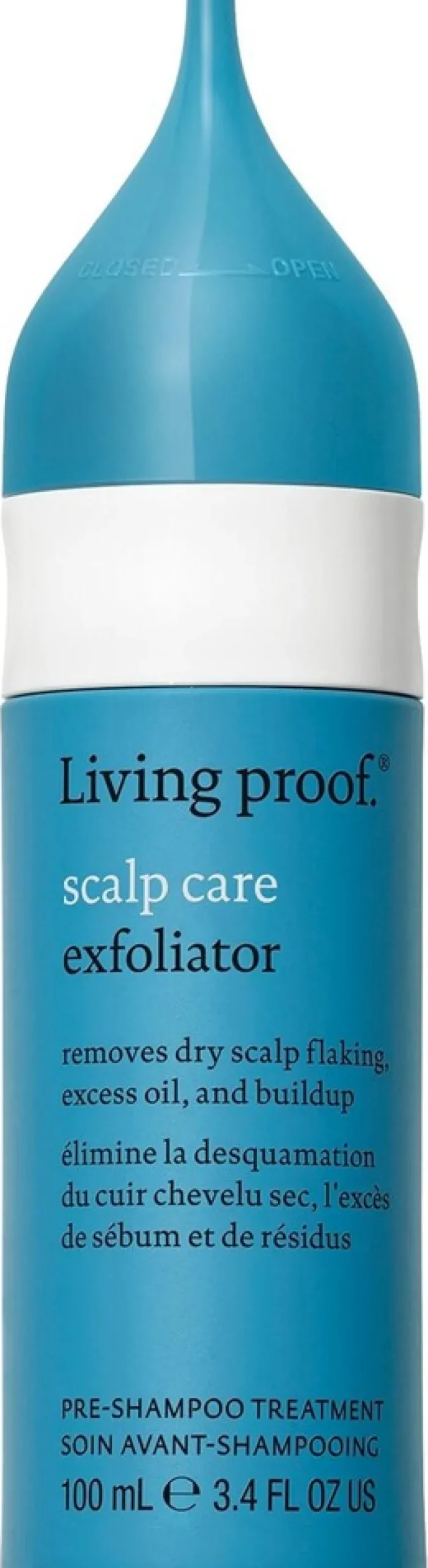 Living Proof Scalp Care Exfoliator kuoriva ja kosteuttava hiuspohjahoito 100ml