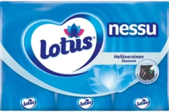 LOTUS Nessu nenäliinataskupakkaus 6x10 kpl