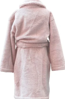 Luin Living lasten kylpytakki 130cm dusty rose