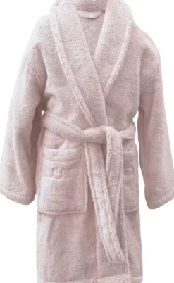 Luin Living lasten kylpytakki 150cm dusty rose