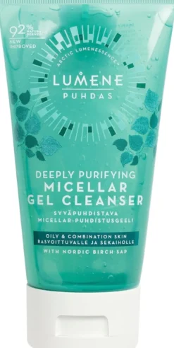 Lumene PUHDAS Syväpuhdistava micellar-puhdistusgeeli 150ml