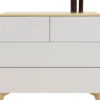 Lundia Fuuga laatikosto, cashmere, tammiviiluisella kansitasolla, tammijalat