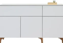 Lundia Fuuga senkki, cashmere, kolmiosainen, pähkinän sävyiset jalat