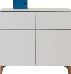 Lundia Fuuga -senkki, ovilla ja laatikoilla, cashmere, pähkinän sävyiset jalat