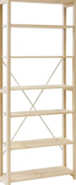 Lundia Classic hylly, puuvalmis