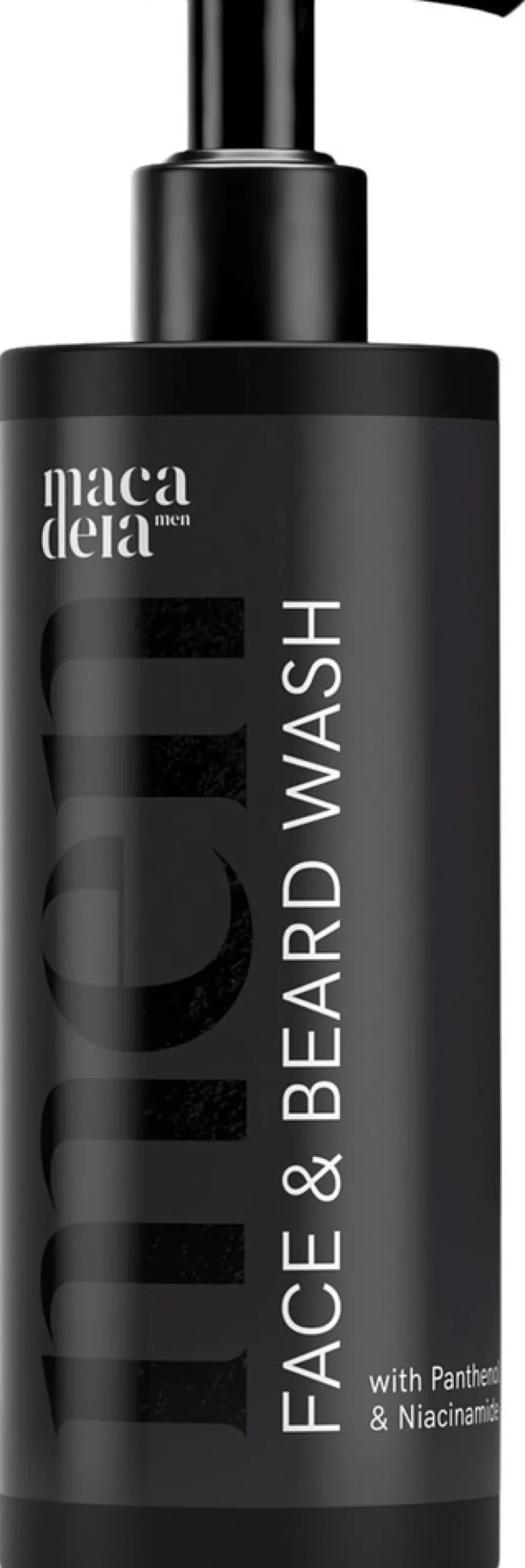 Macadeia Men face & beard wash 200ml Kasvojen ja parran puhdistusgeeli