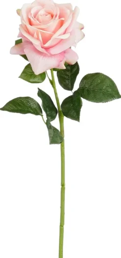 Mica decorations Sisustuskukka Ruusu 65 cm pinkki