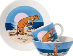 Moomin Arabia Finland Muumi kulho 15cm Nipsu rannalla