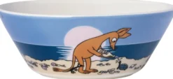 Moomin Arabia Finland Muumi kulho 15cm Nipsu rannalla