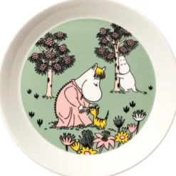 Moomin Arabia Muumi Hellyys lautanen 19cm