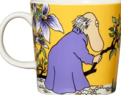 Moomin Arabia Muumi Hemuli muki 0,3l keltainen
