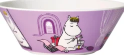 Moomin Arabia Muumi Kulho Niiskuneiti 15 cm liila