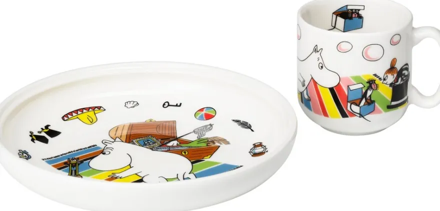 Moomin Arabia Muumi Lastenastiasto Muumipeikko 2-osainen