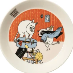 Moomin Arabia Muumi Lomakuumetta lautanen 19cm