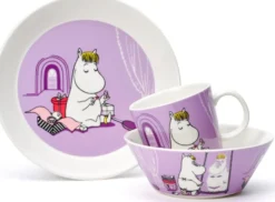 Moomin Arabia Muumi Niiskuneiti muki 0,3 l liila