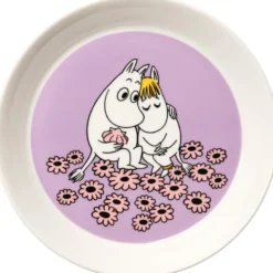 Moomin Arabia Muumi Sydänkäpyset lautanen 19cm
