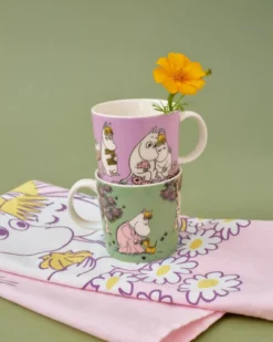 Moomin Arabia Muumi Sydänkäpyset muki 0,3L