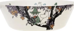 Moomin Arabia Muumi tarjoilukulho 23cm Sydänystävät