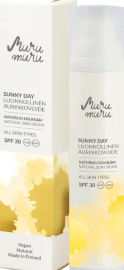 Murumuru Sunny Day SPF 30 luonnollinen aurinkovoide 100 ml