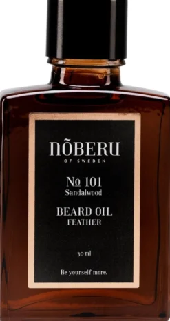 Nõberu Stockholm Beard Oil Feather Sandalwood partaöljy 30 ml