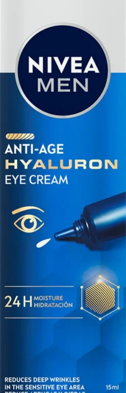 NIVEA MEN 15ml Anti-Age Hyaluron Eye Cream -silmänympärysvoide 15ml
