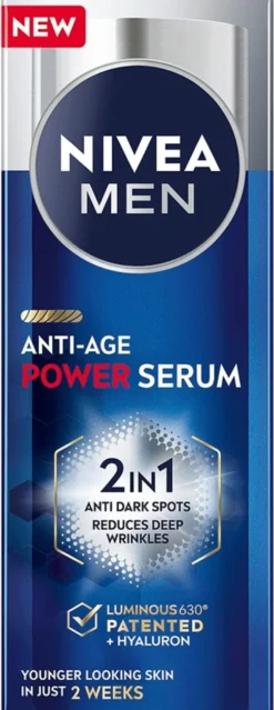NIVEA MEN 30ml Anti-Age 2in1 Power Serum kasvoseerumi