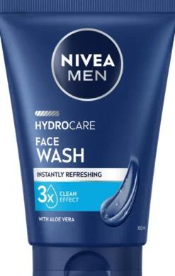 NIVEA MEN 100ml Hydrocare Face Wash -kasvojenpuhdistusgeeli