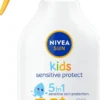 NIVEA SUN 250ml Kids Sensitive Protect Sun Trigger Spray SK50+ -aurinkosuojasuihke