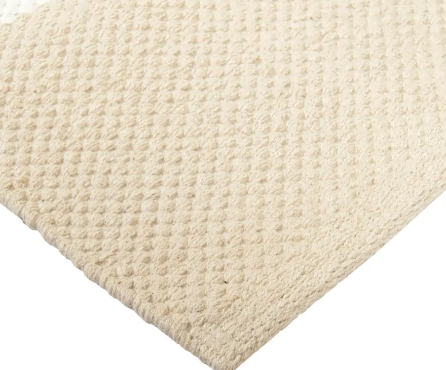 NOKOHOME Laituri puuvillamatto 100x200 cm beige