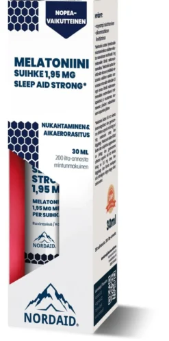 Nordaid Sleep Aid Strong melatoniinisuihke 30 ml