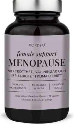 Nordbo Female Support Menopause 90 kaps
