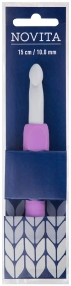 Novita ergonominen virkkuukoukku 15cm 10