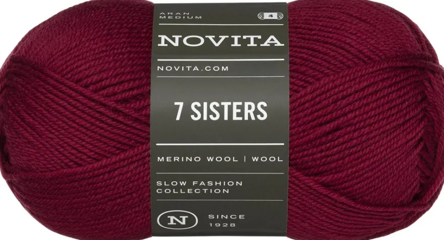 Novita lanka 7 Sisters 100g kirsikka 570