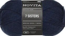 Novita lanka 7 Sisters 100g laivasto 170