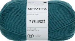 Novita lanka 7 Veljestä 100 g lumous 185
