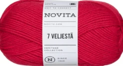 Novita Lanka 7 Veljestä 100 g joulu 549