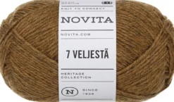 Novita lanka 7 Veljestä 100 g kupari 646