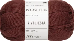 Novita lanka 7 Veljestä 100g ruoste 651