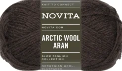 Novita lanka Arctic Wool Aran 100 g metso 687