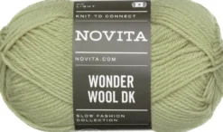 Novita lanka Wonder Wool DK 50g vaalea salvia 3161