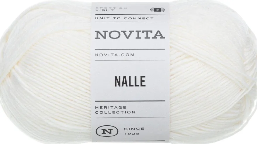 Novita Nalle 100g 011 valkoinen