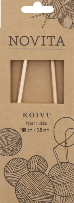 Novita Pyöröpuikko koivu 100 cm 3.5