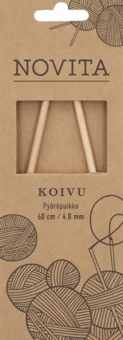 Novita Pyöröpuikko koivu 60cm - 4mm