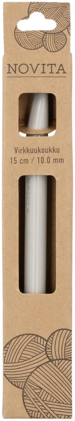 Novita Virkkuukoukku 15 cm 10 mm