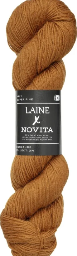 Novita x Laine 4PLY lanka 100 g Golden Amber 2761