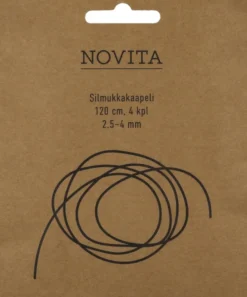 Novita silmukkakaapeli 120 cm 4 kpl 2.5-4 mm