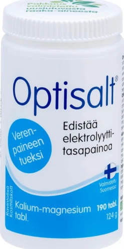 Optisalt kalium-magnesiumtabletti 190 tabl