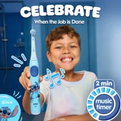 Oral-B iO2 Kids 6+ Stitch sähköhammasharja + matkakotelo