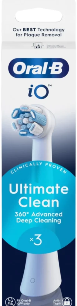 Oral-B iO Ultimate Clean vaihtoharja 3kpl